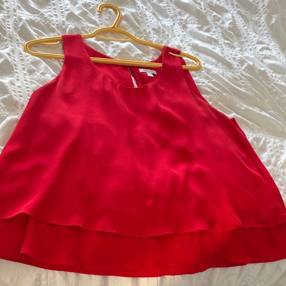 Reitmans Vibrant Red Tank Top